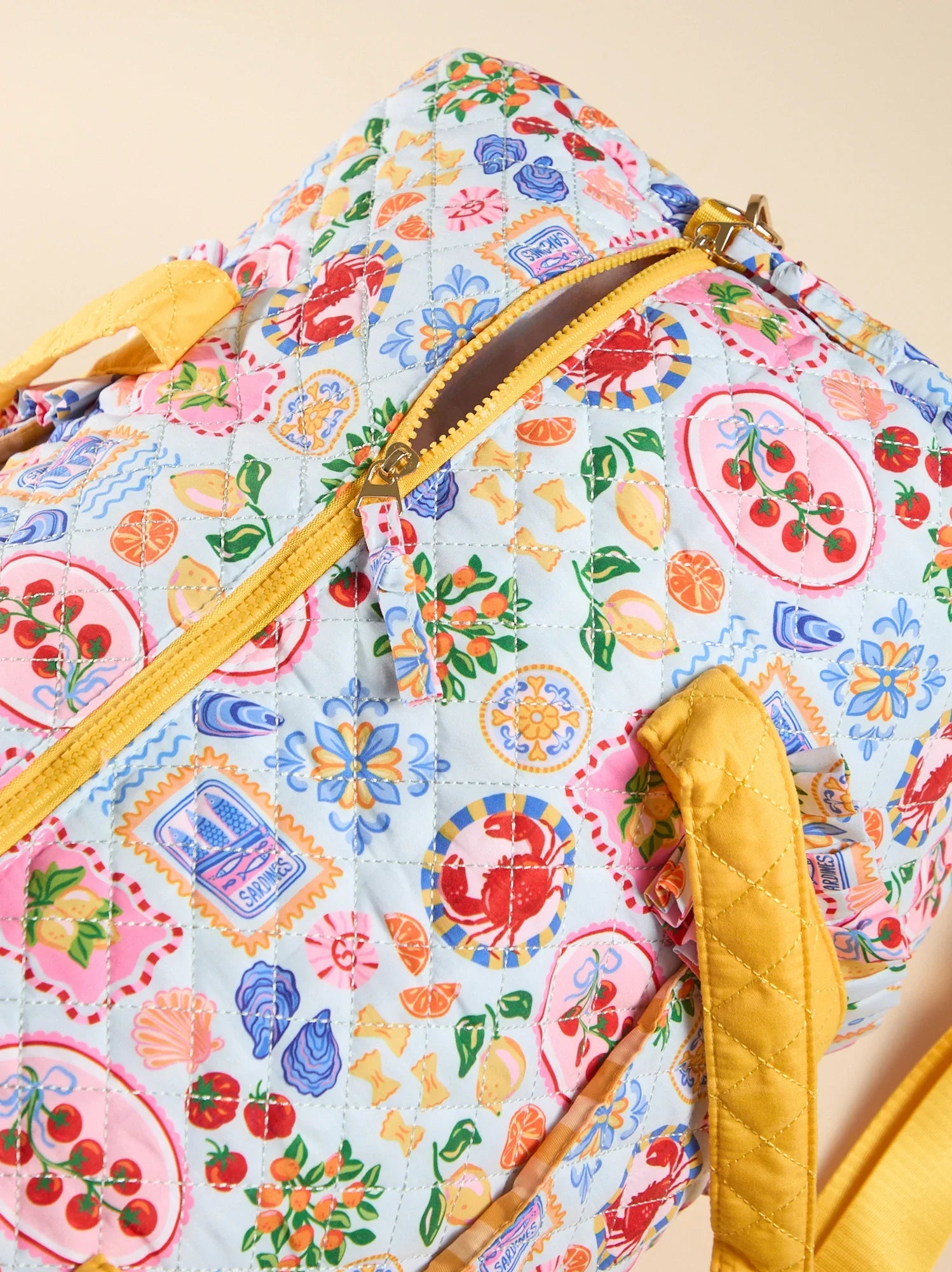 Ciao Bella Quilted Weekender