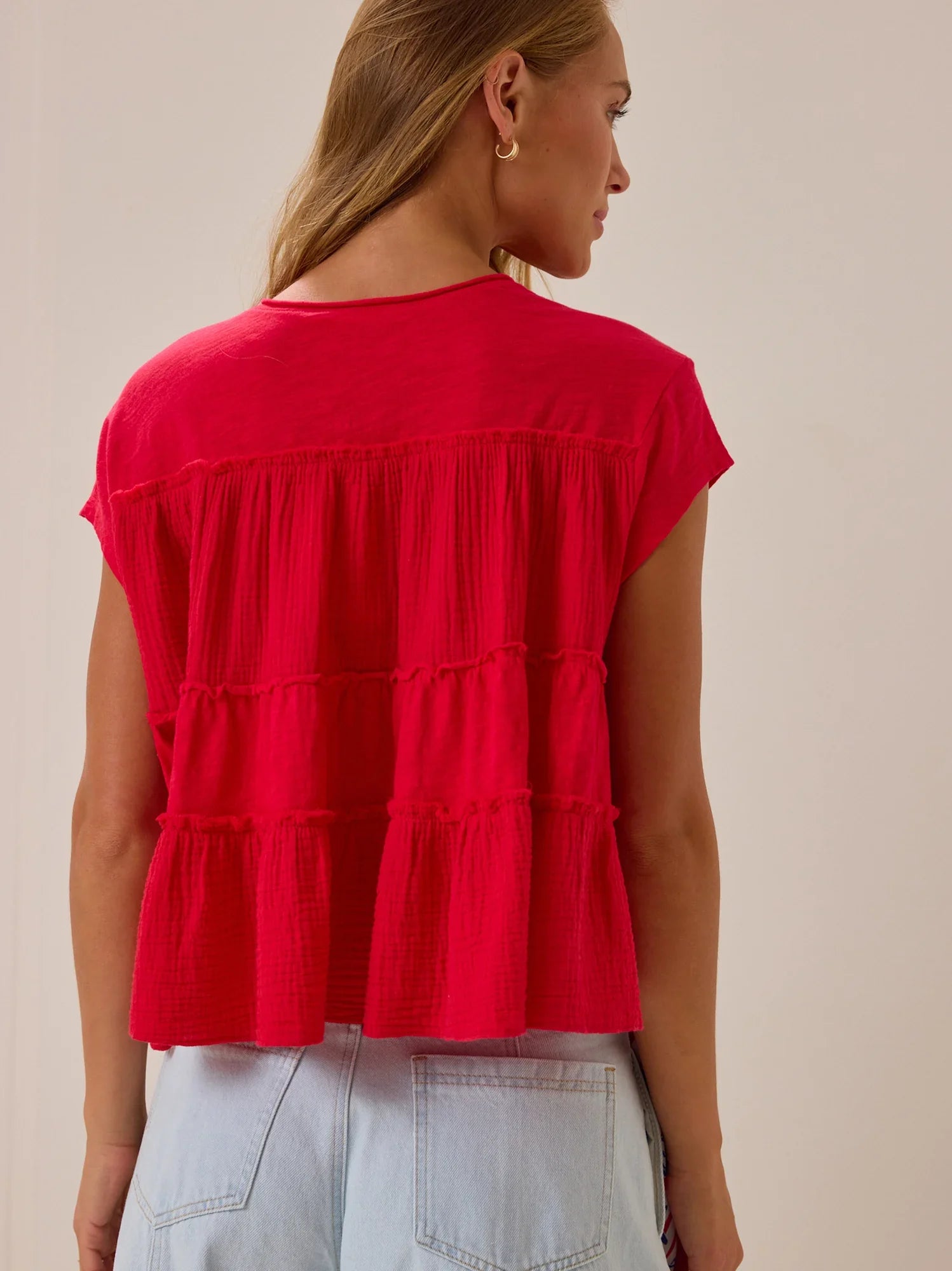 Mara Tiered Babydoll Top