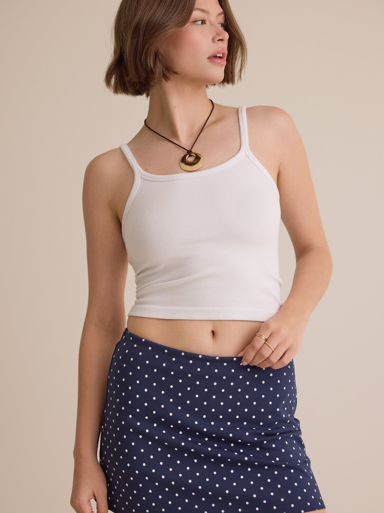 Masey Polka Dot Skort