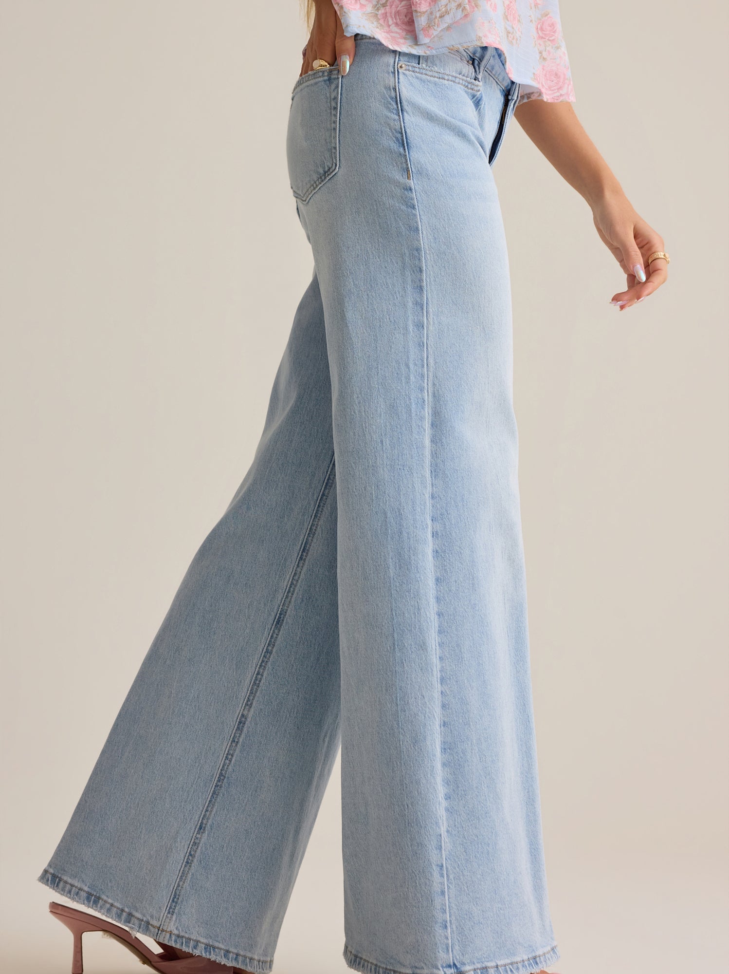 Delaney Wide Leg Jean