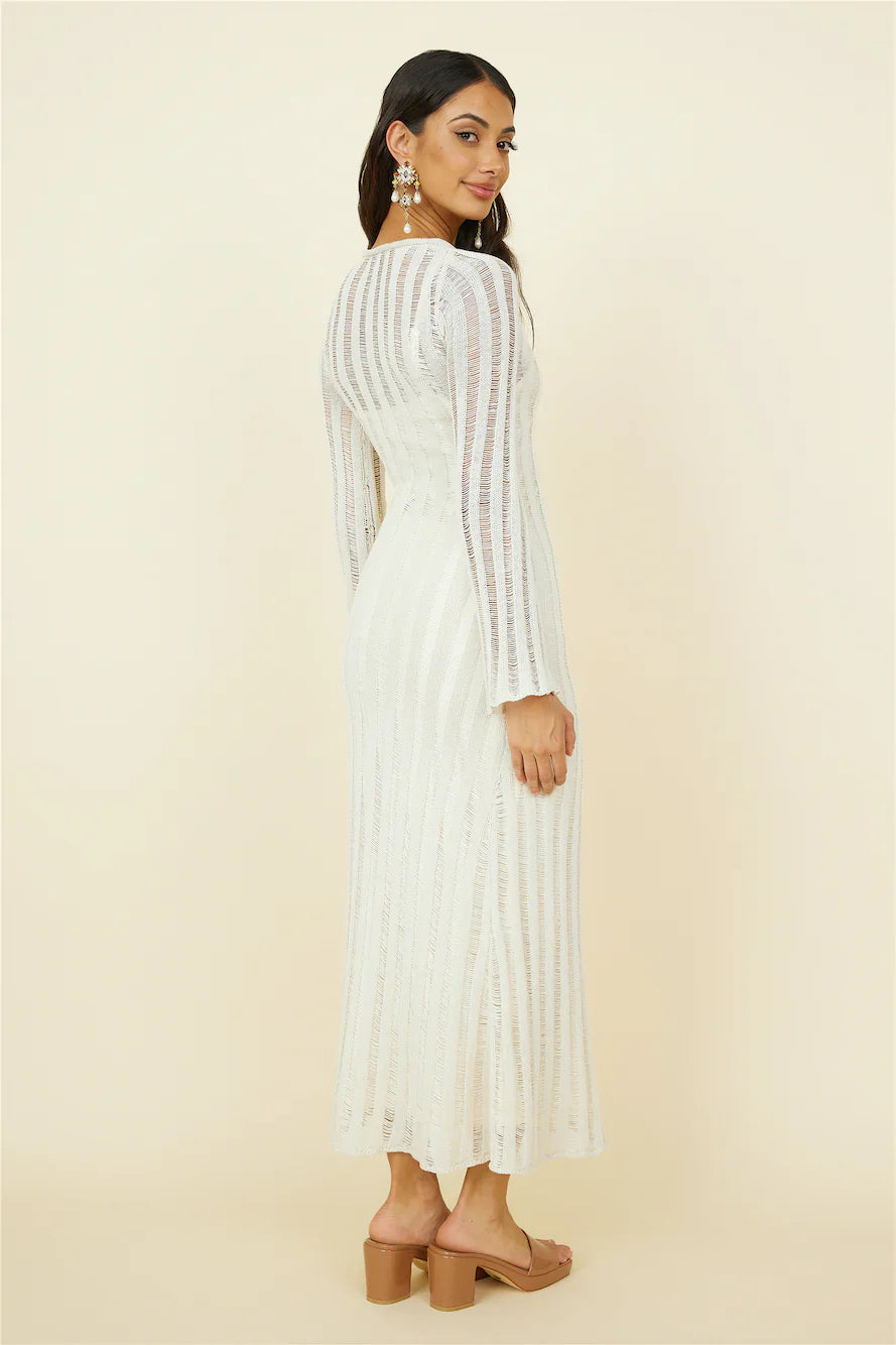 Exploration Maxi Dress Beige