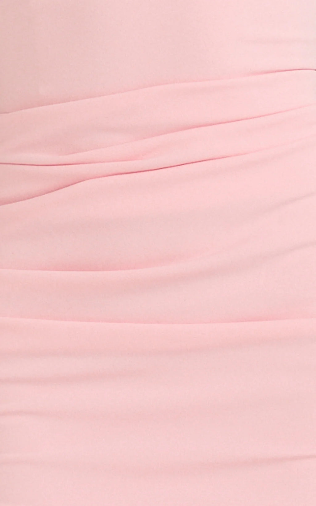 Lani Midi Dress - Scooped Neckline Draped Skirt Halter Dress in Pink