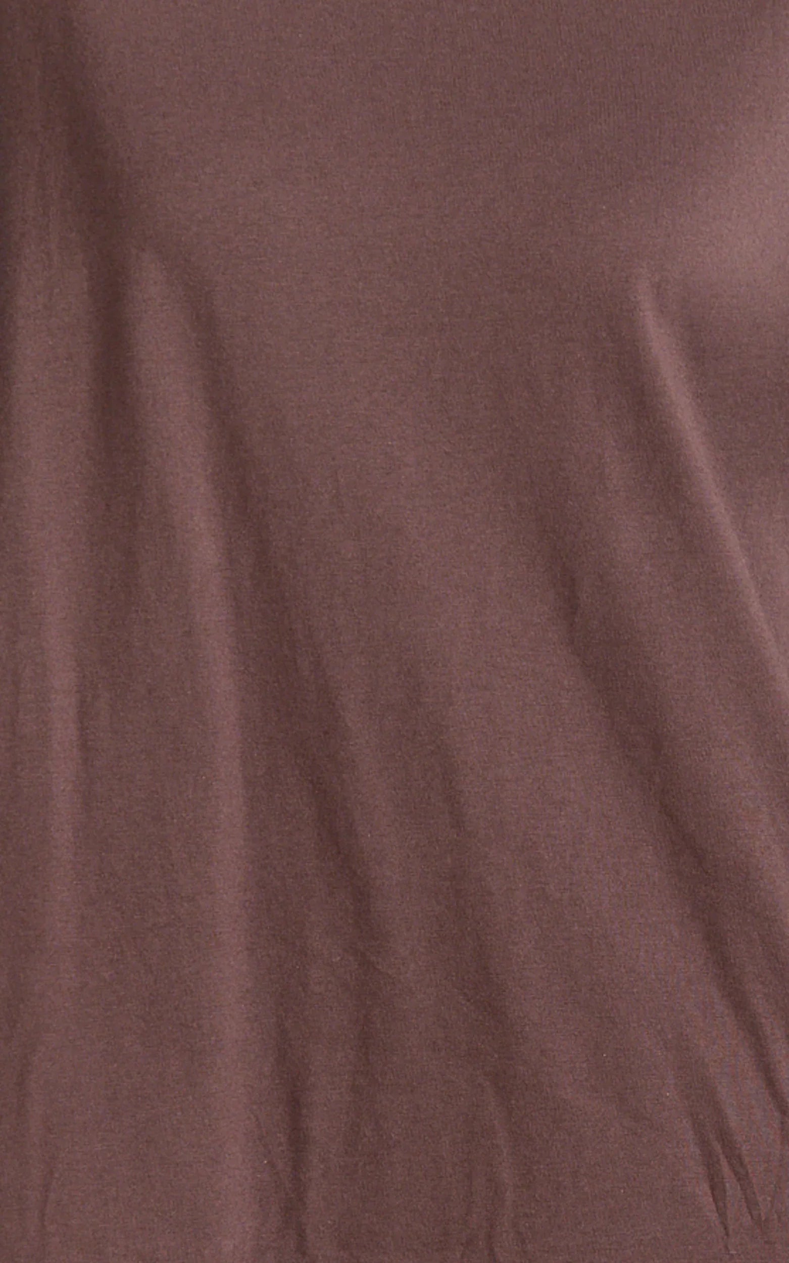 Rina Mini Dress - Mini Lace Trim Dress in Chocolate