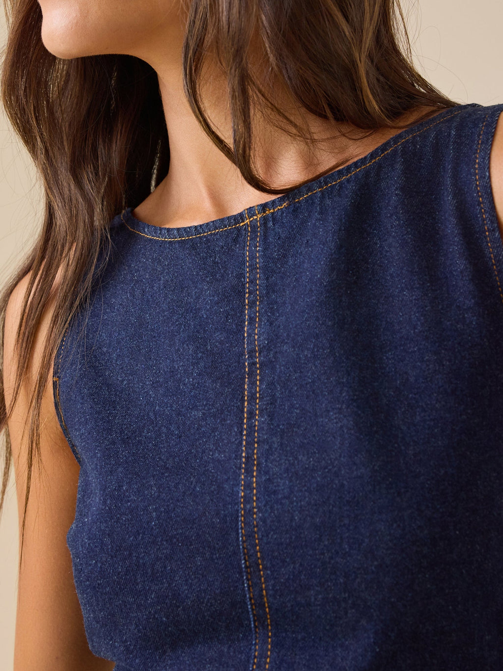 Winona Denim Mini Dress