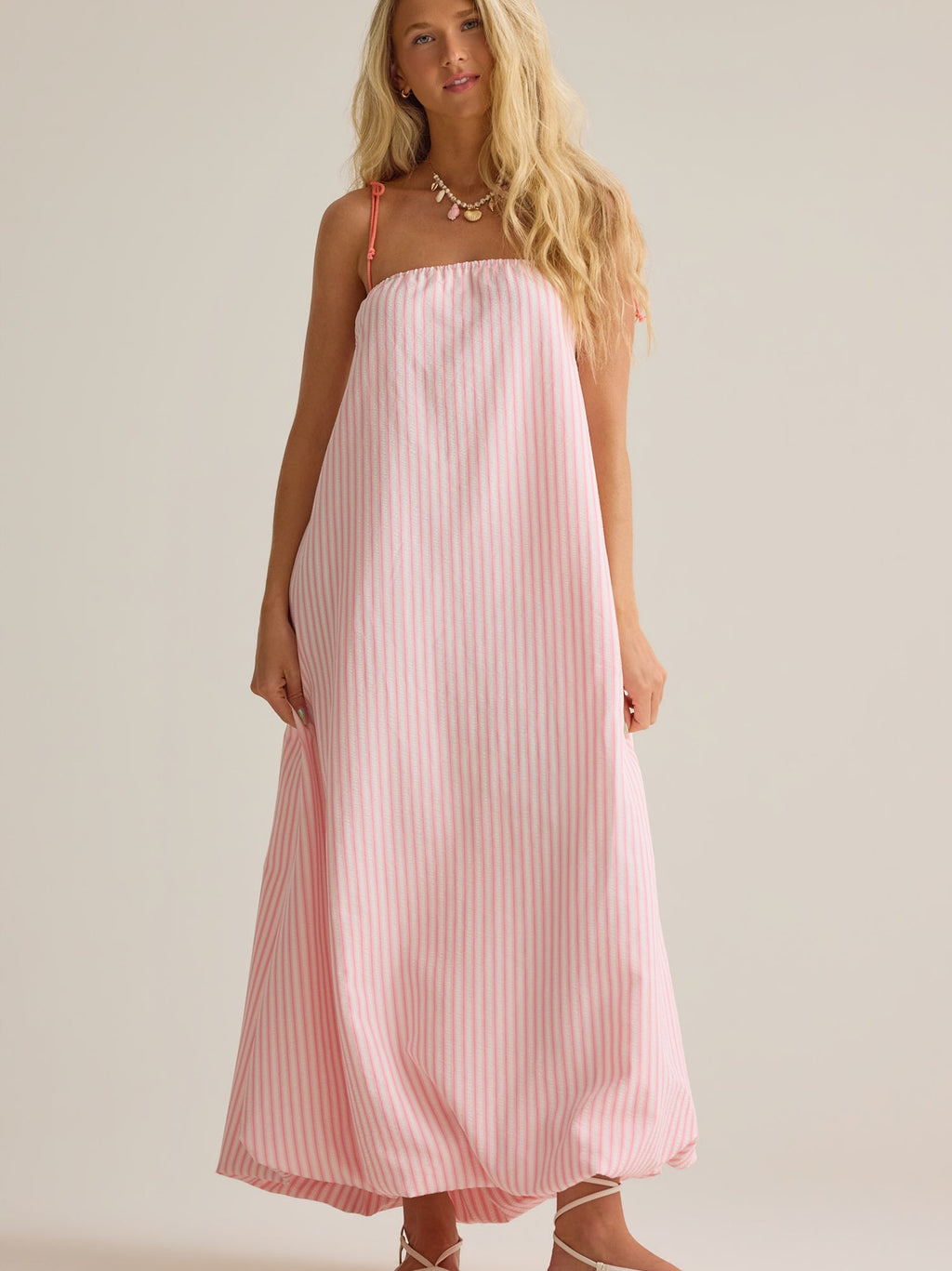 Lucy Striped Maxi Dress