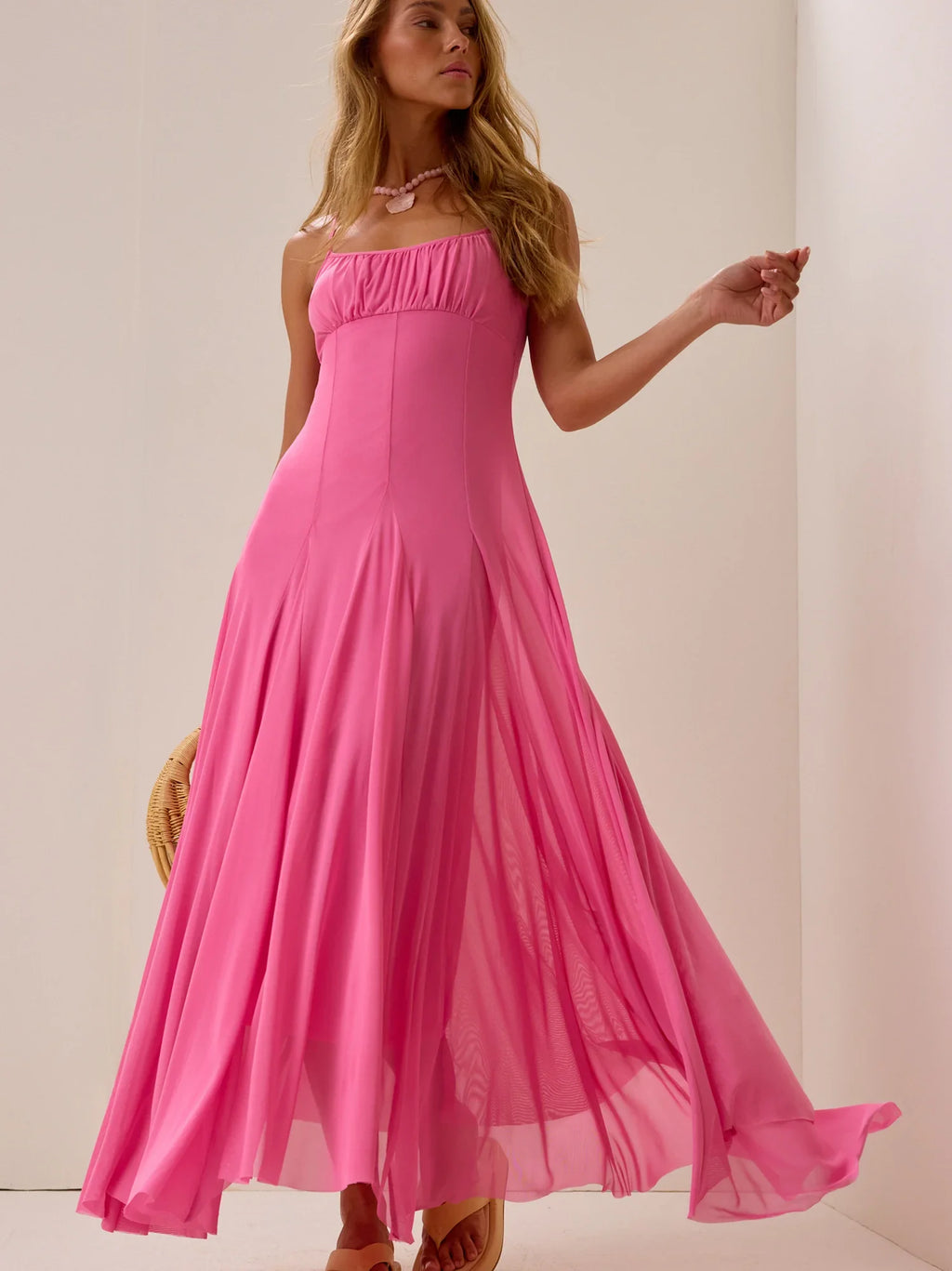Bianka Drop Waist Maxi Dress