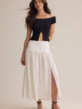 Frances Polka Dot Midi Skirt