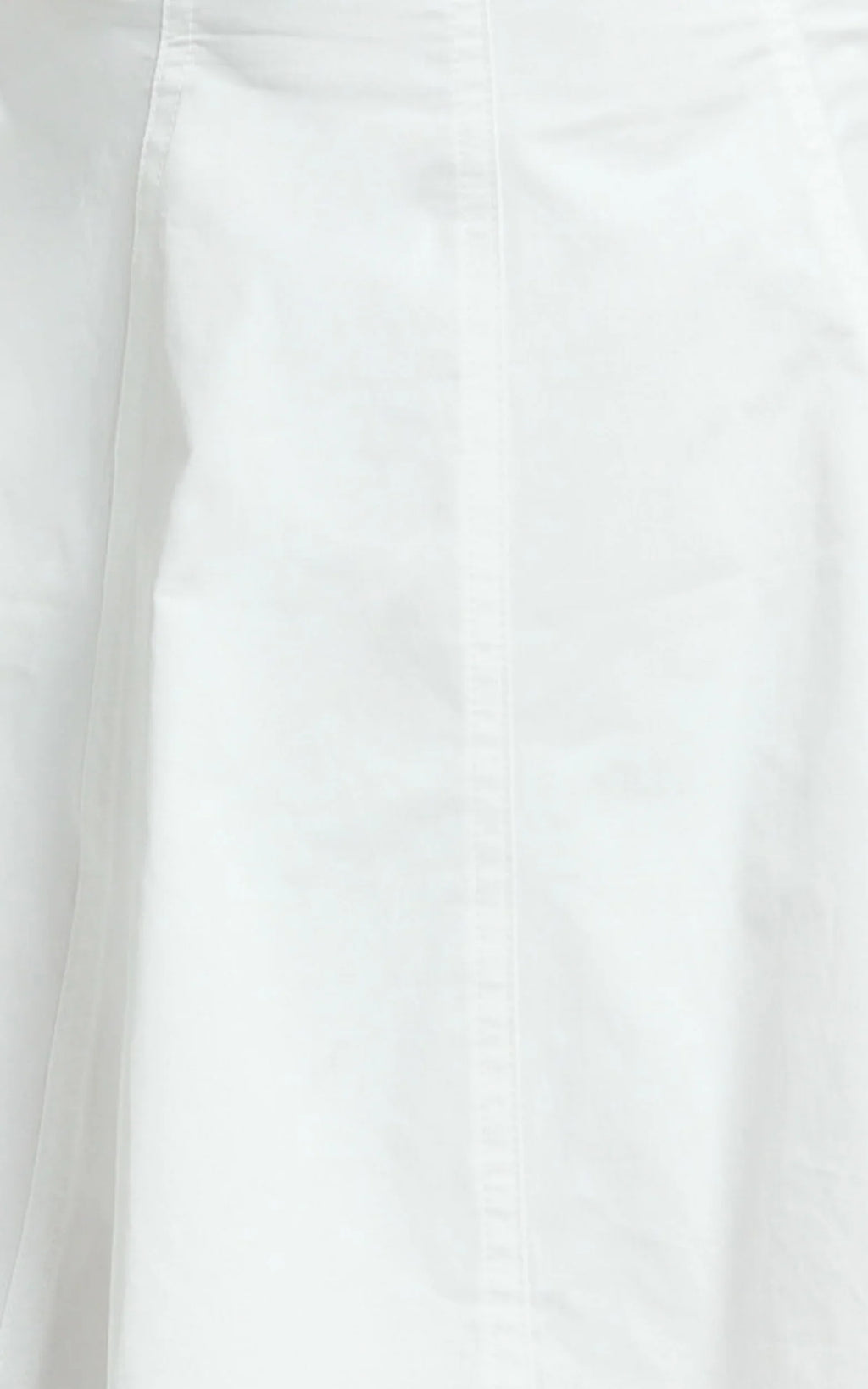 Dylan Mini Dress - High Boatneck Sleeved Fit And Flare Skirt Dress in White