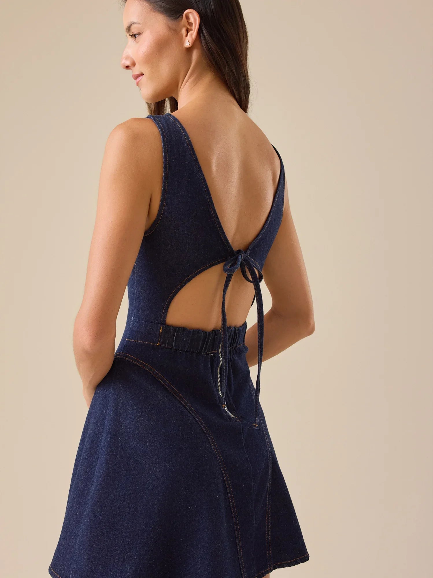 Winona Denim Mini Dress