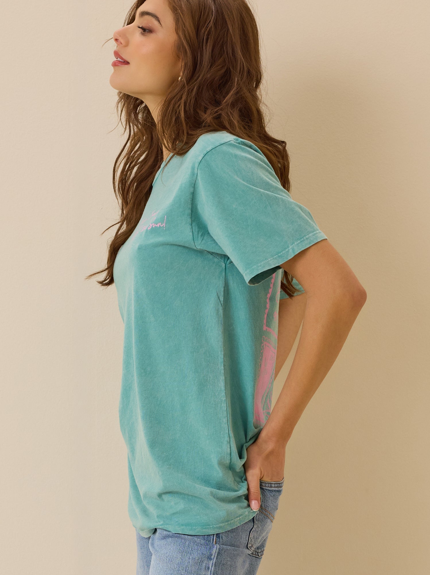 Golden Hour Postcard Graphic Tee
