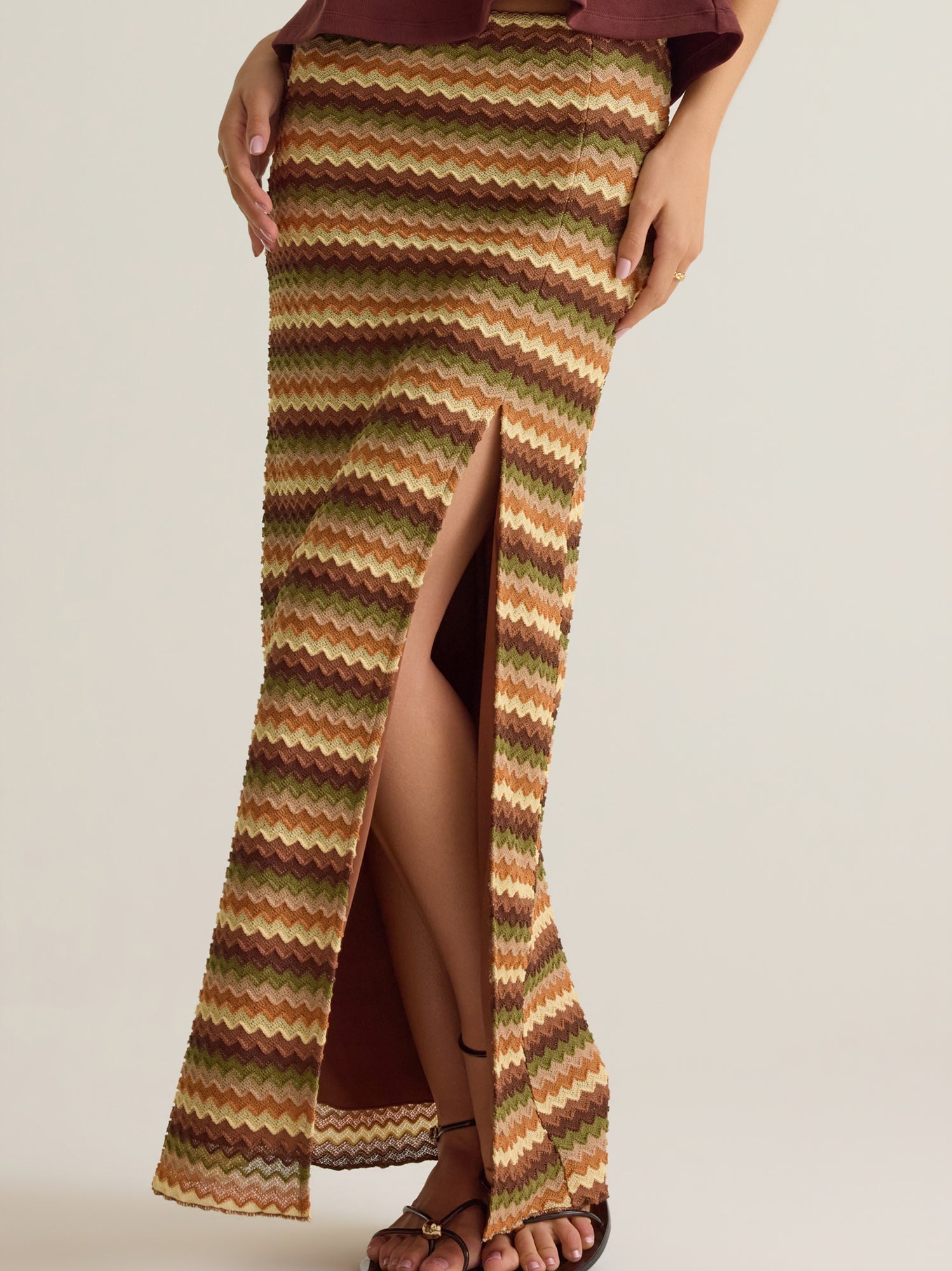 Lizzy Crochet Maxi Skirt