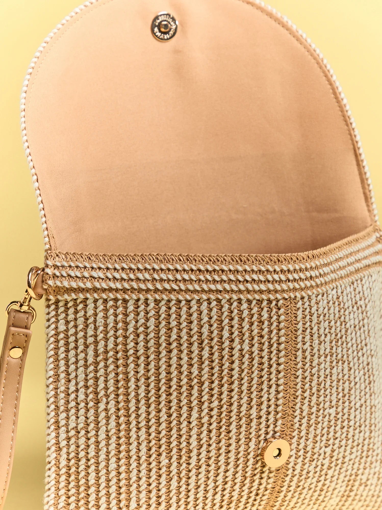 Woven Envelope Crossbody