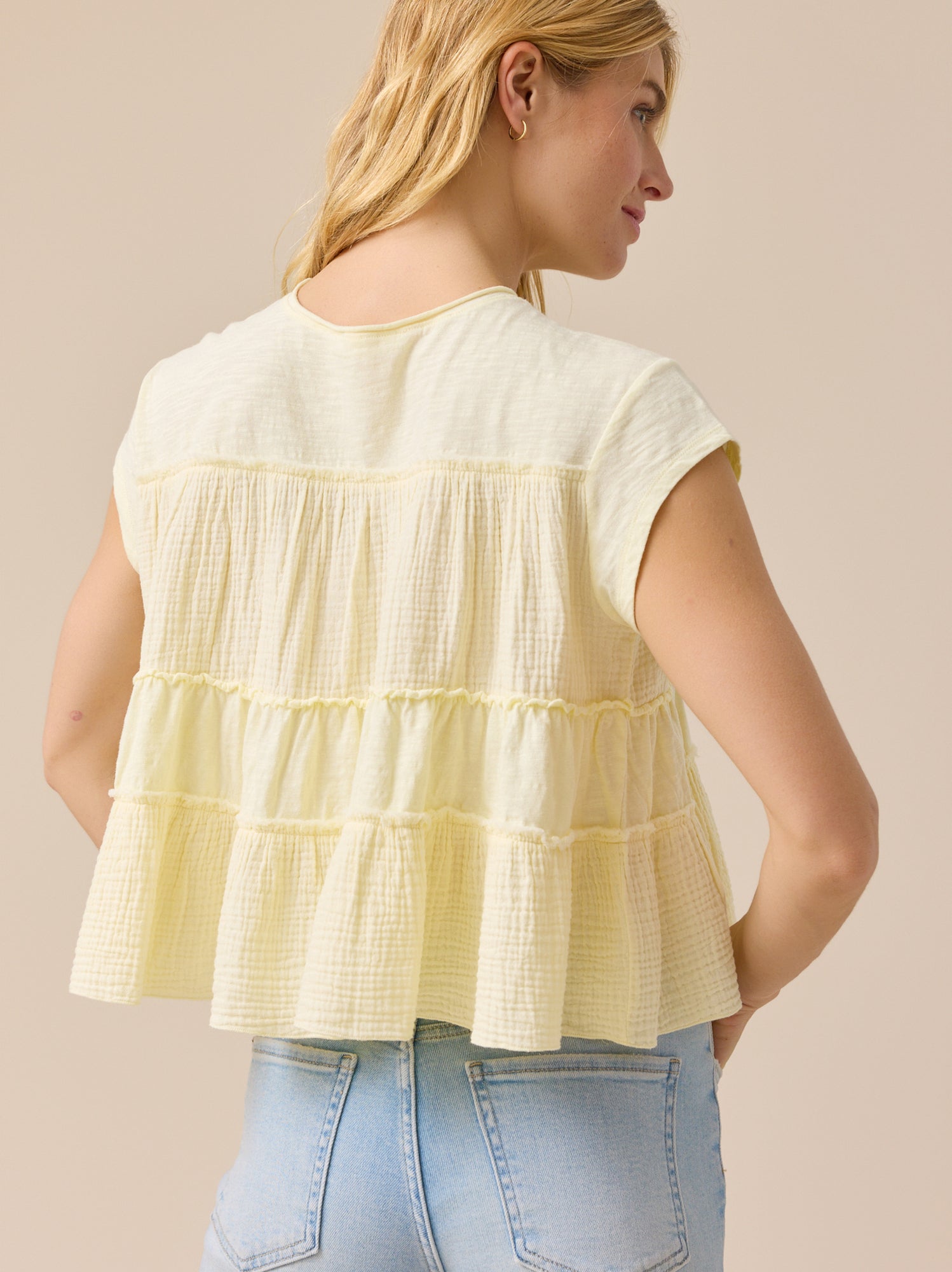 Nicole Ruffle Top