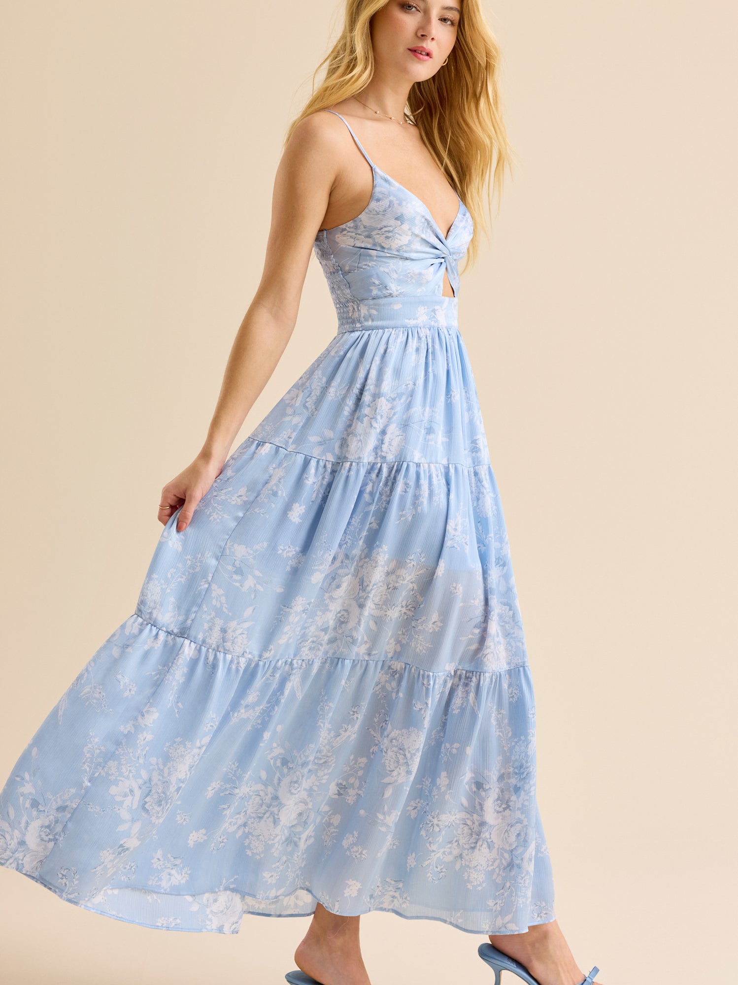 Kellsa Floral Maxi Dress