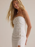 Zara Eyelet Mini Dress