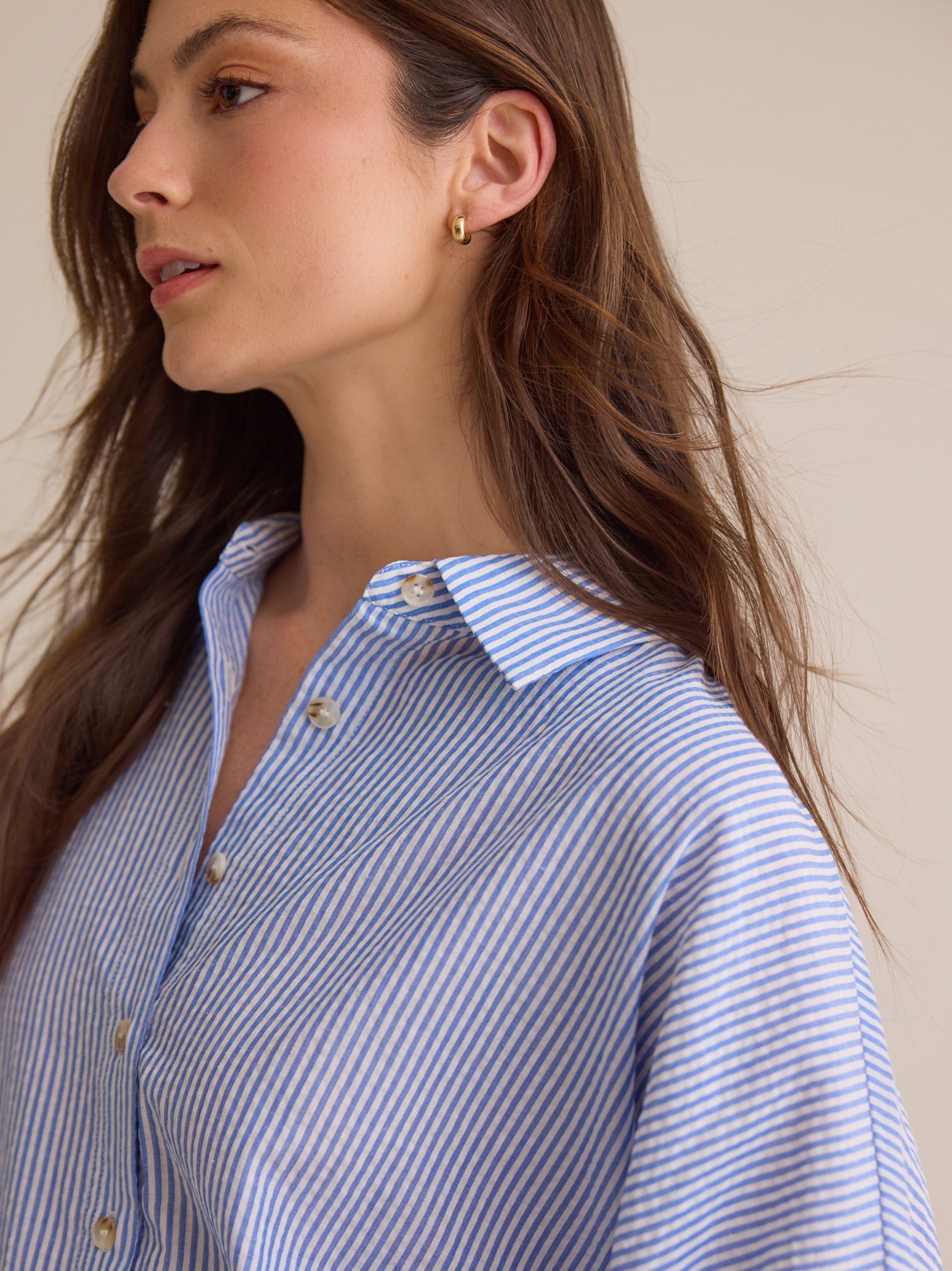Lillian Button Up Top