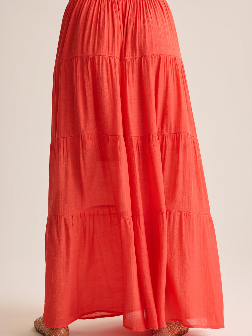 Tate Tiered Flowy Maxi Skirt