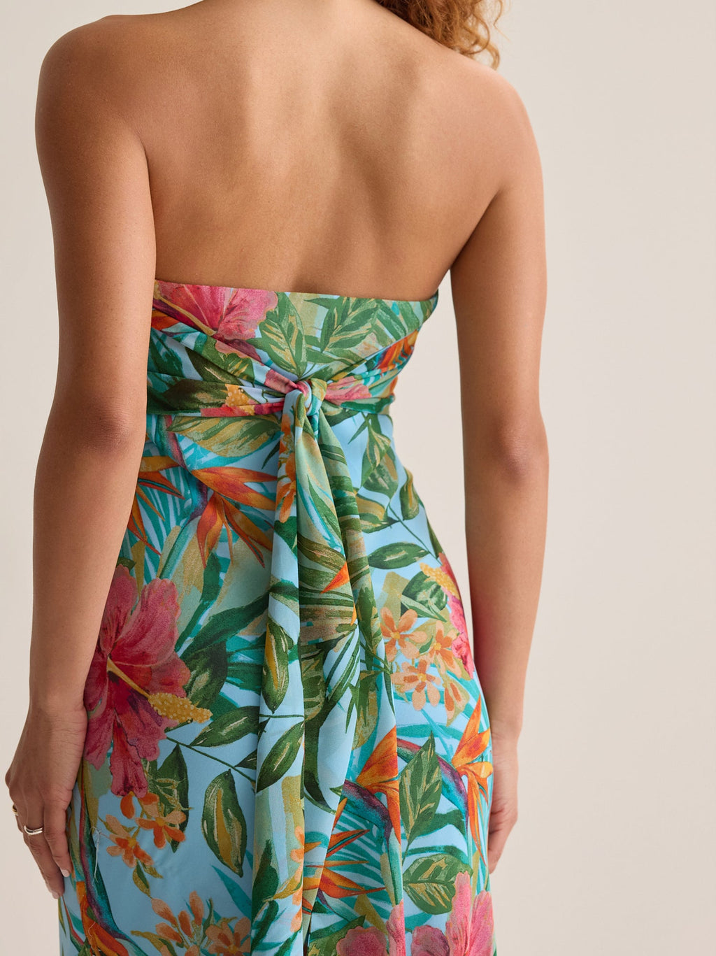 Hadley Tropical Print Maxi Dress