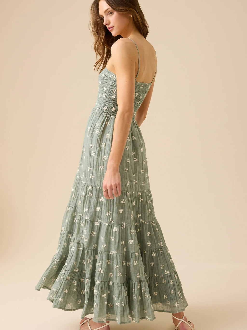 Baylor Embroidered Maxi Dress