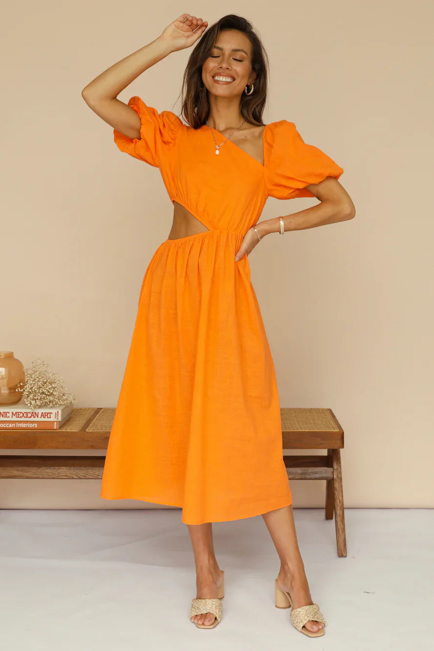 Eclipsed Midi Dress