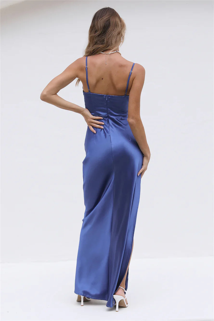 Sweet Nothing Maxi Dress Blue