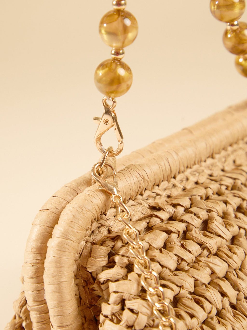 Lola Beaded Woven Bag