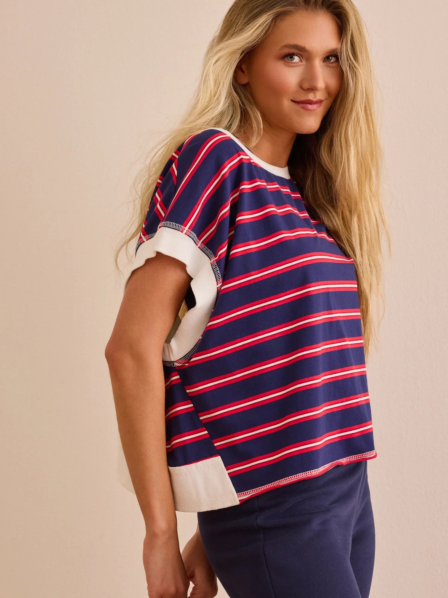 Sprint Stripe Tee