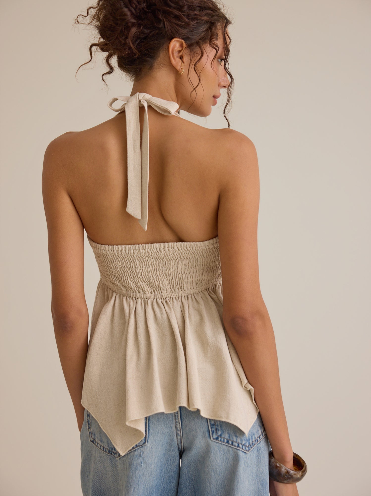 Lexey Backless Halter Tank