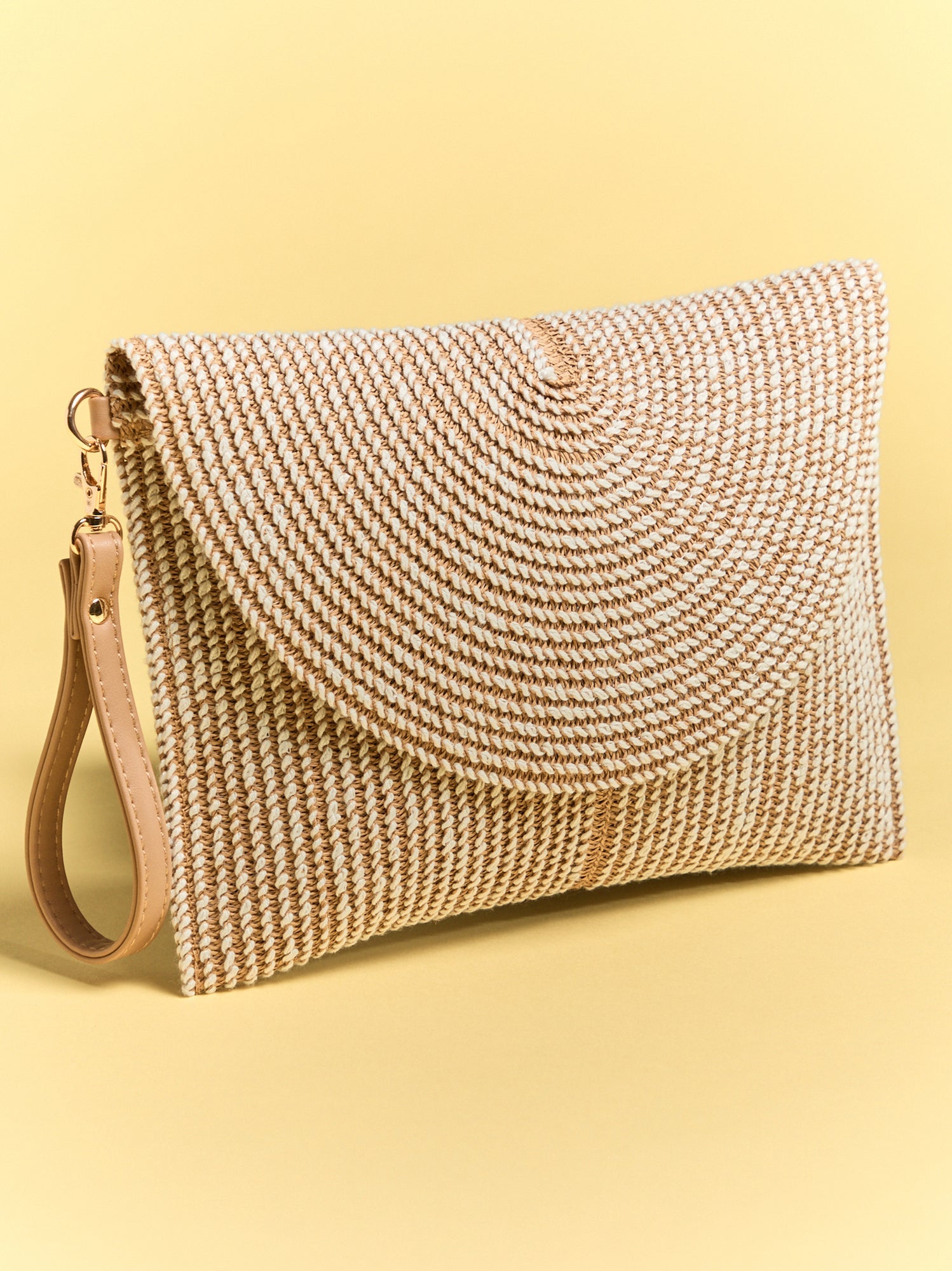 Woven Envelope Crossbody