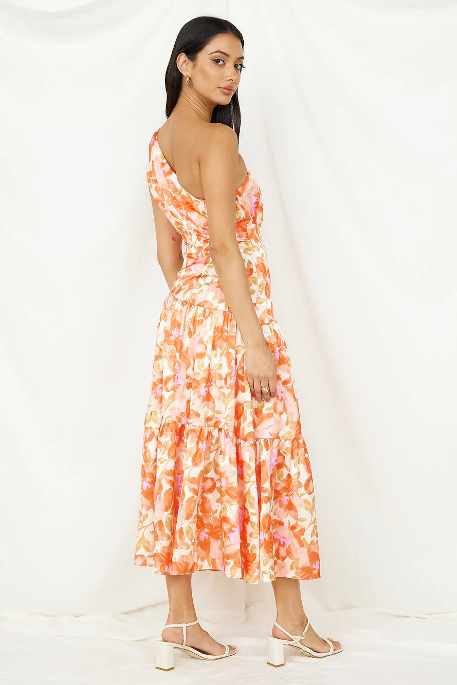 Dream Girl Maxi Dress Orange