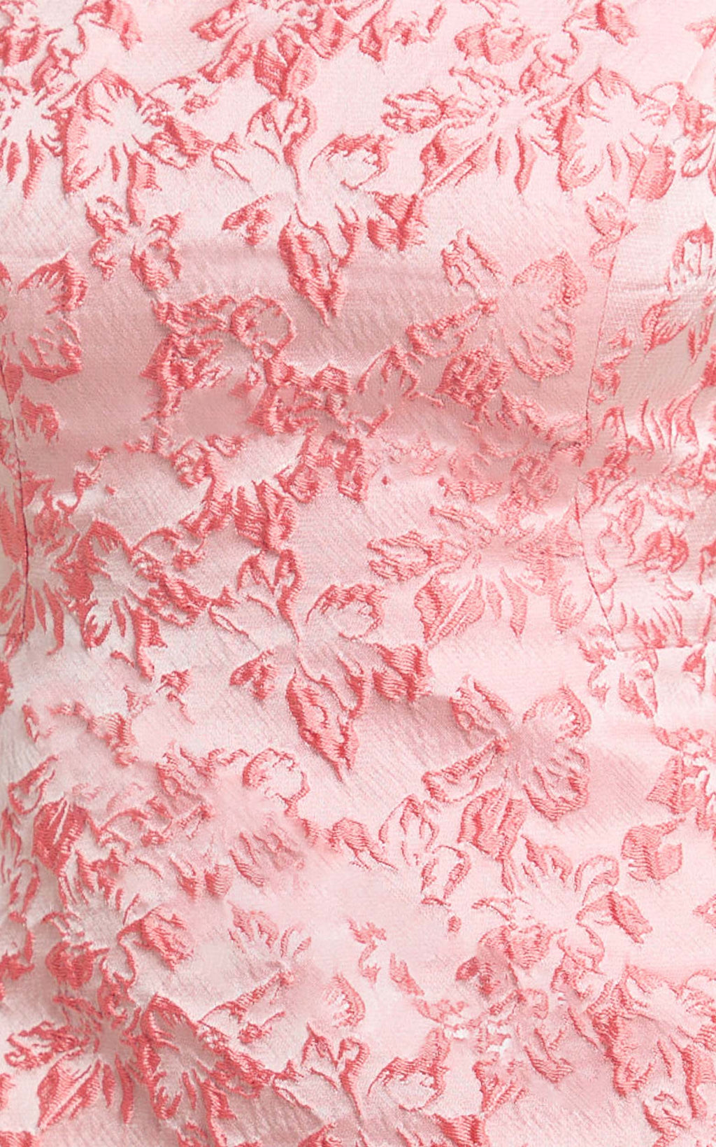 Courtney Mini Dress - Boat Neck Fit and Flare Dress in Pink