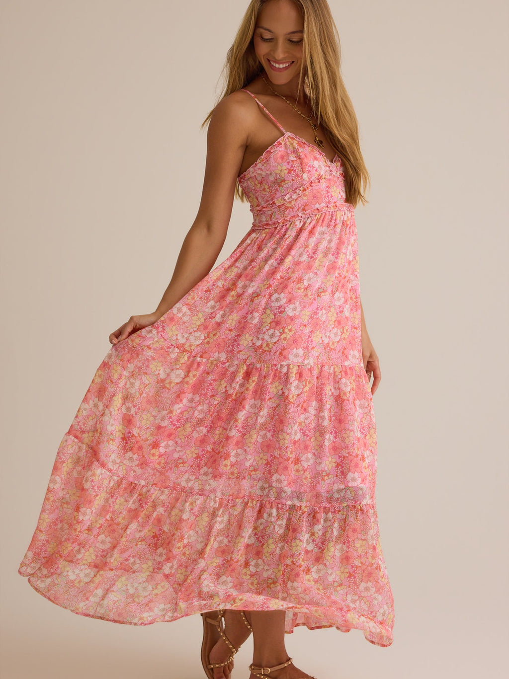 Kezian Floral Maxi Dress