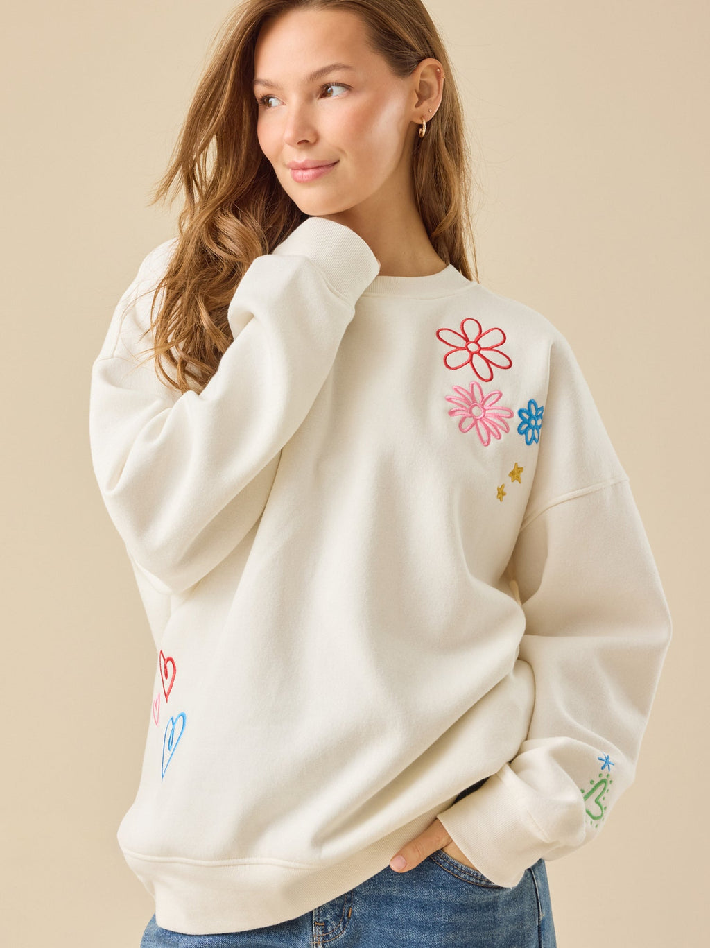Make Heaven Crowded Graphic Sweatshirt