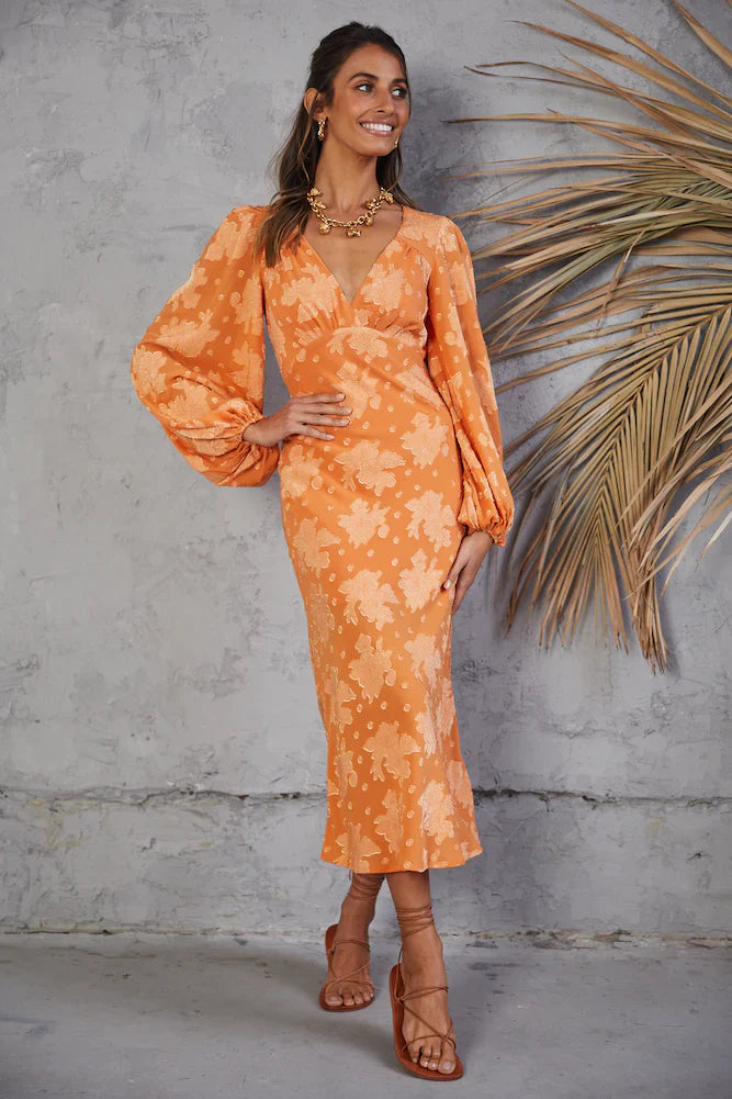 Endless Possibilities Maxi Dress Orange
