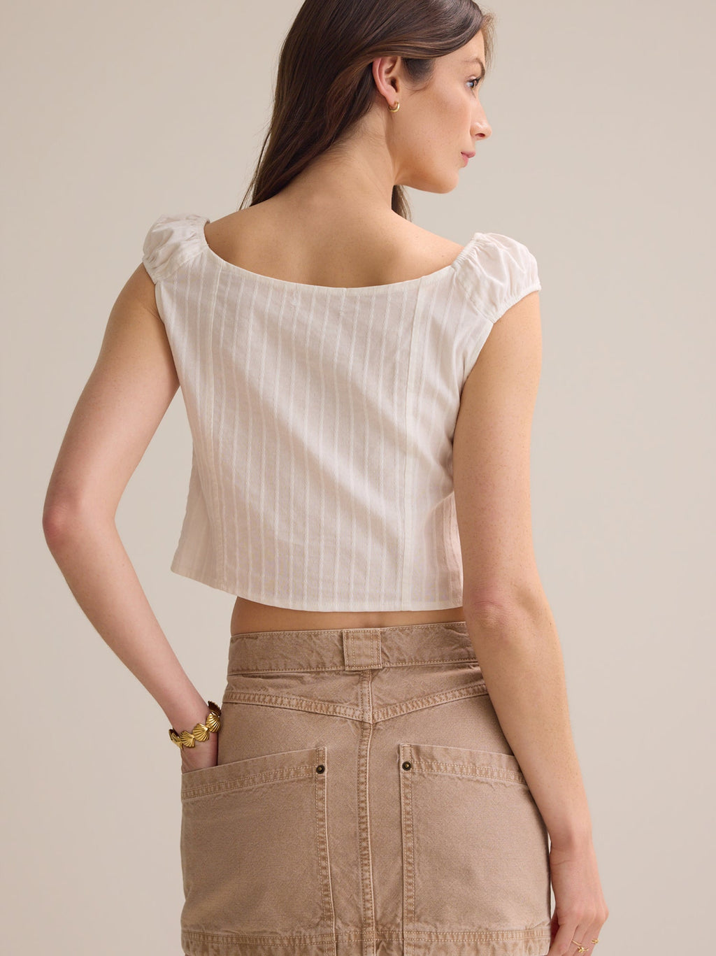 Collete Denim Mini Skirt