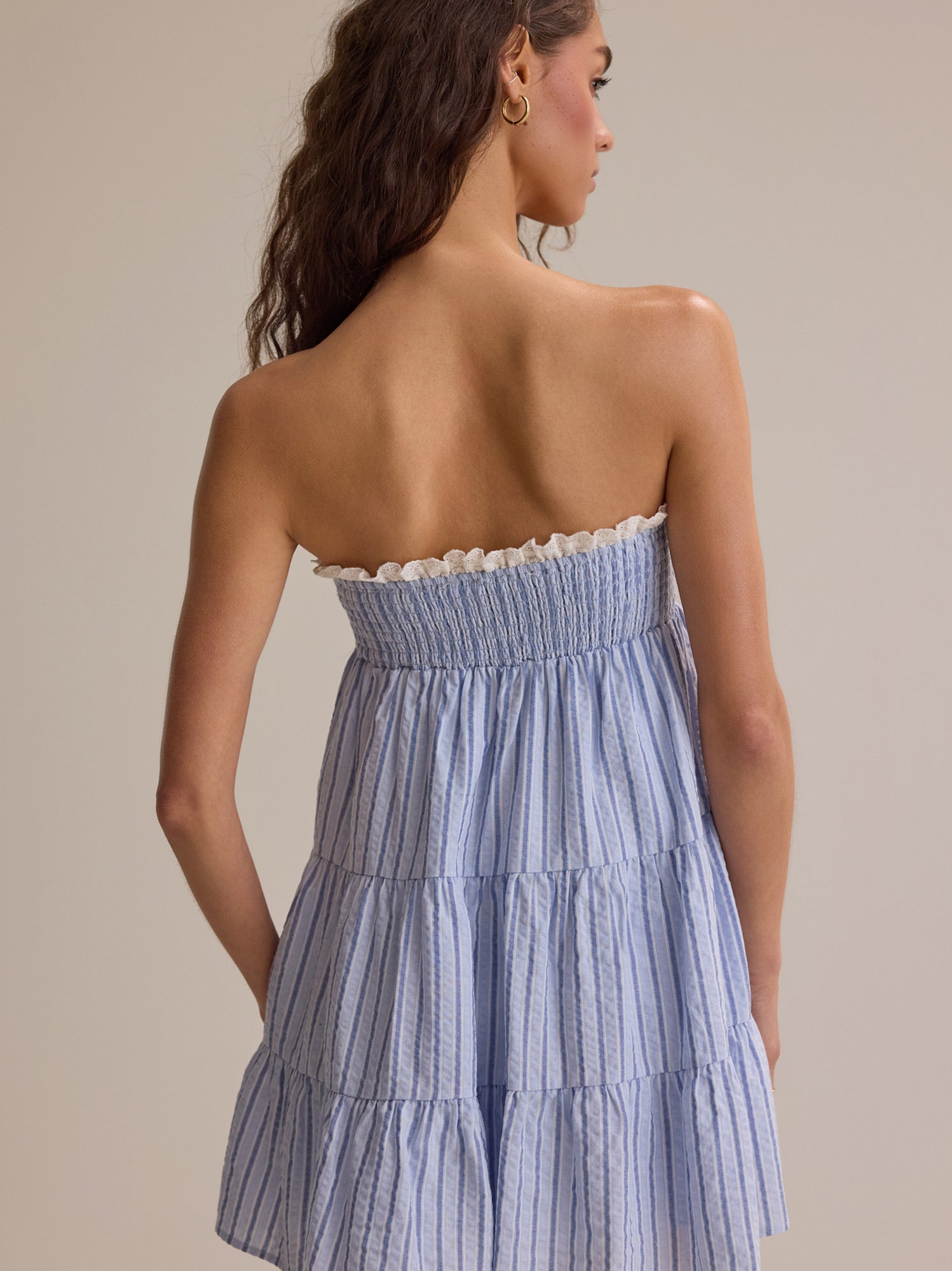 Drew Stripe Mini Dress