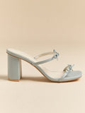 Wendy Double Bow Kitten Heels