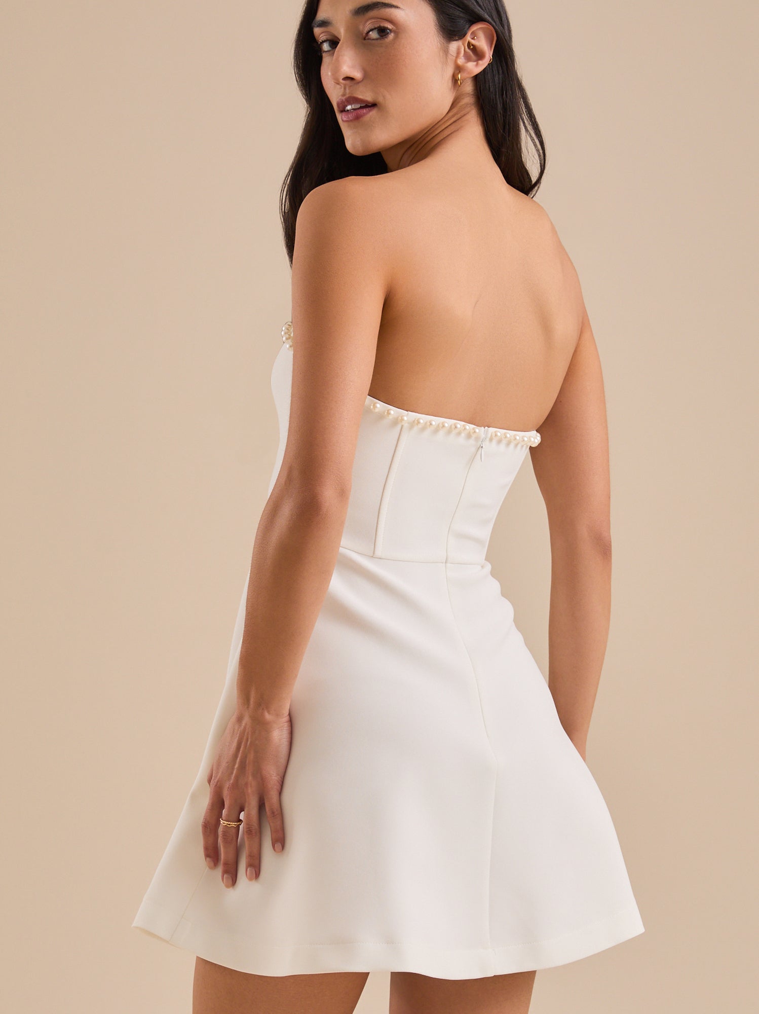 Londyn Strapless Mini Dress