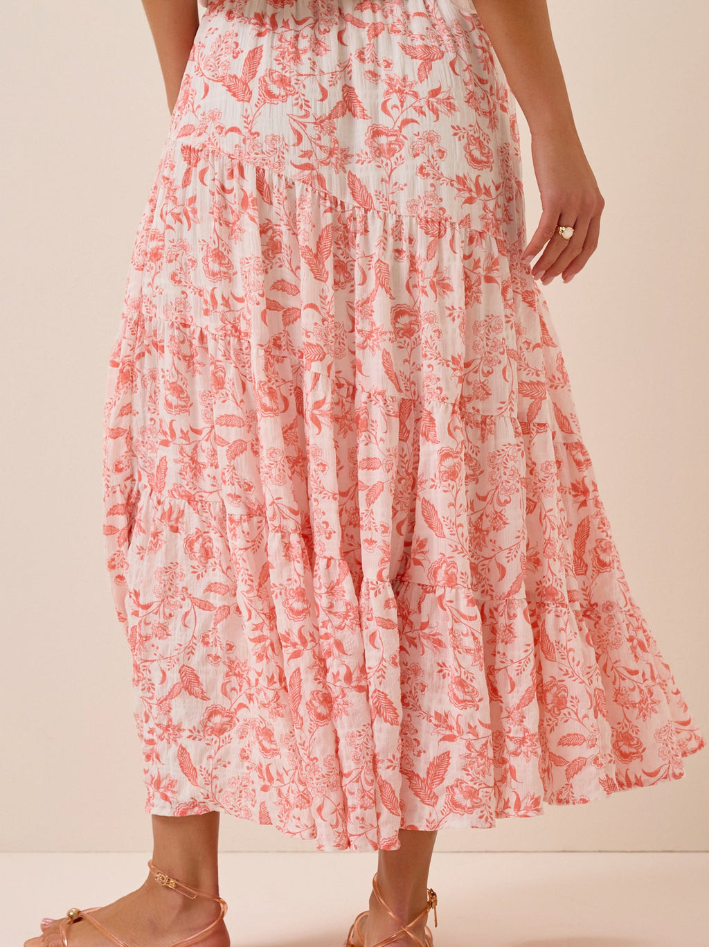 Elise Floral Maxi Skirt