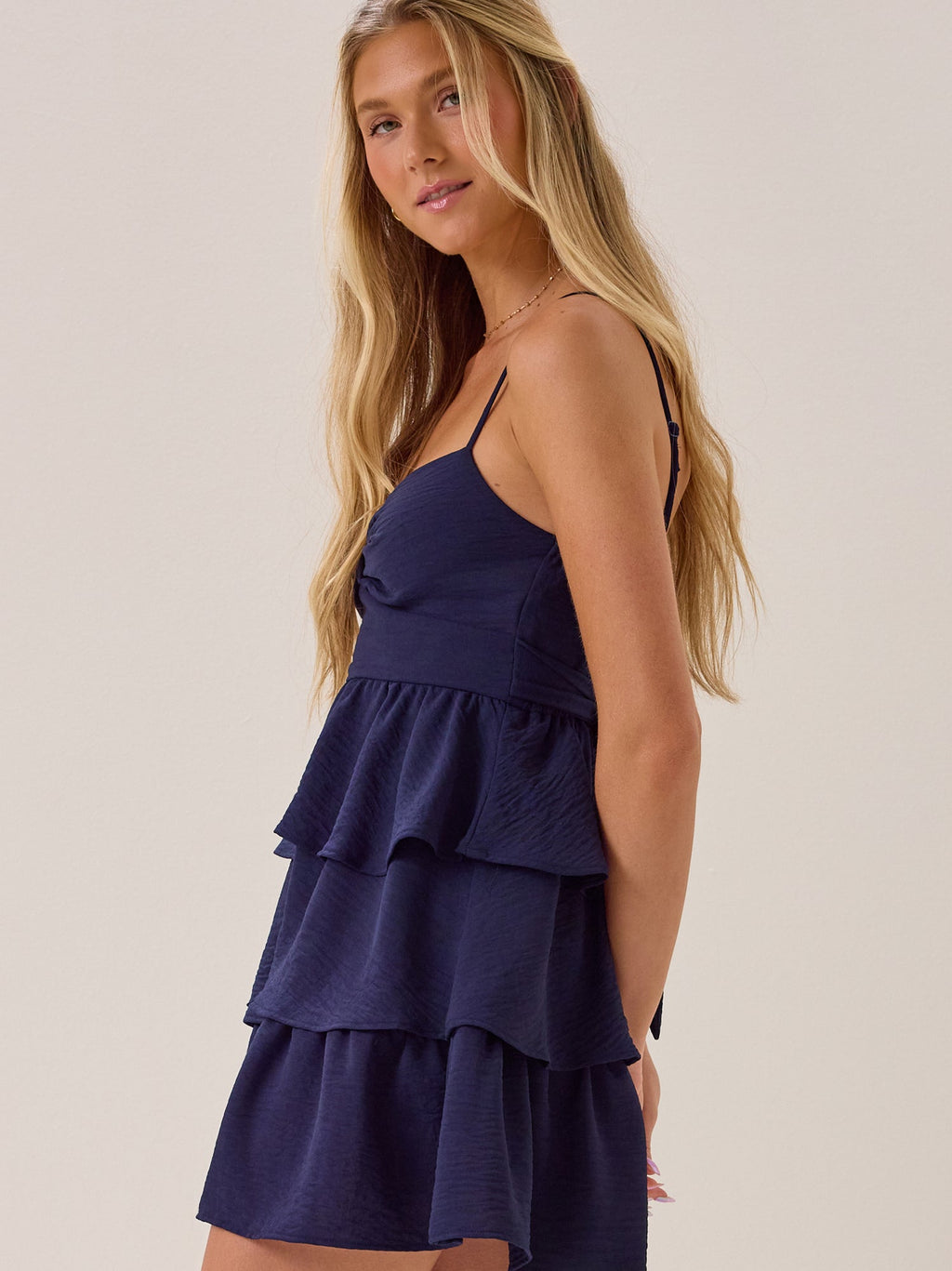 Sara Tiered Mini Dress