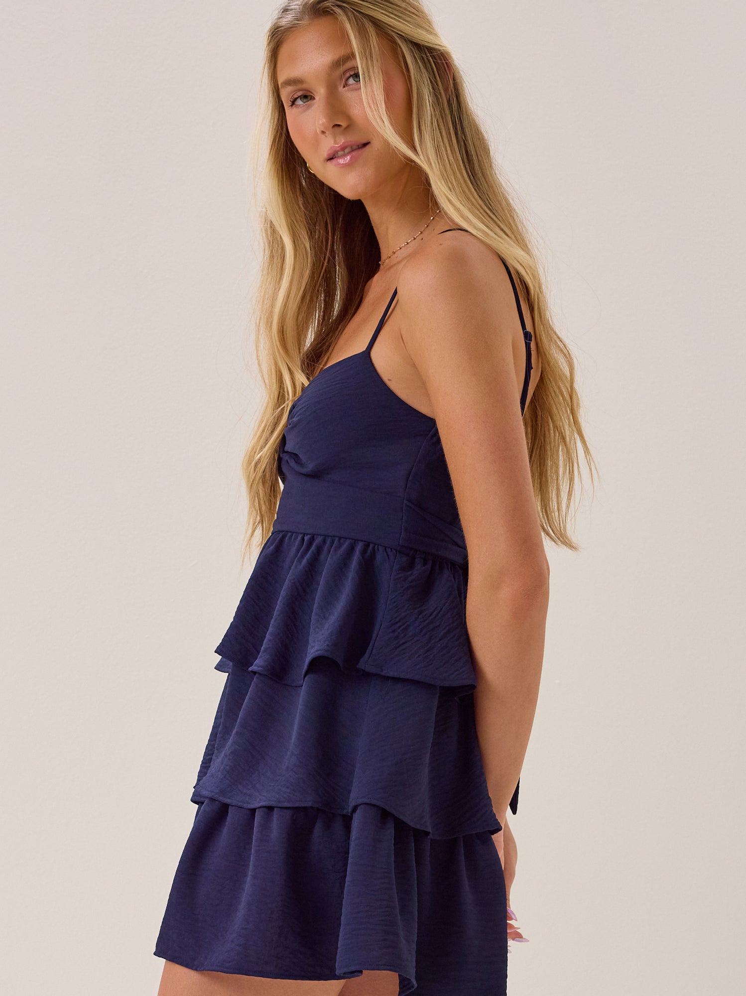 Sara Tiered Mini Dress