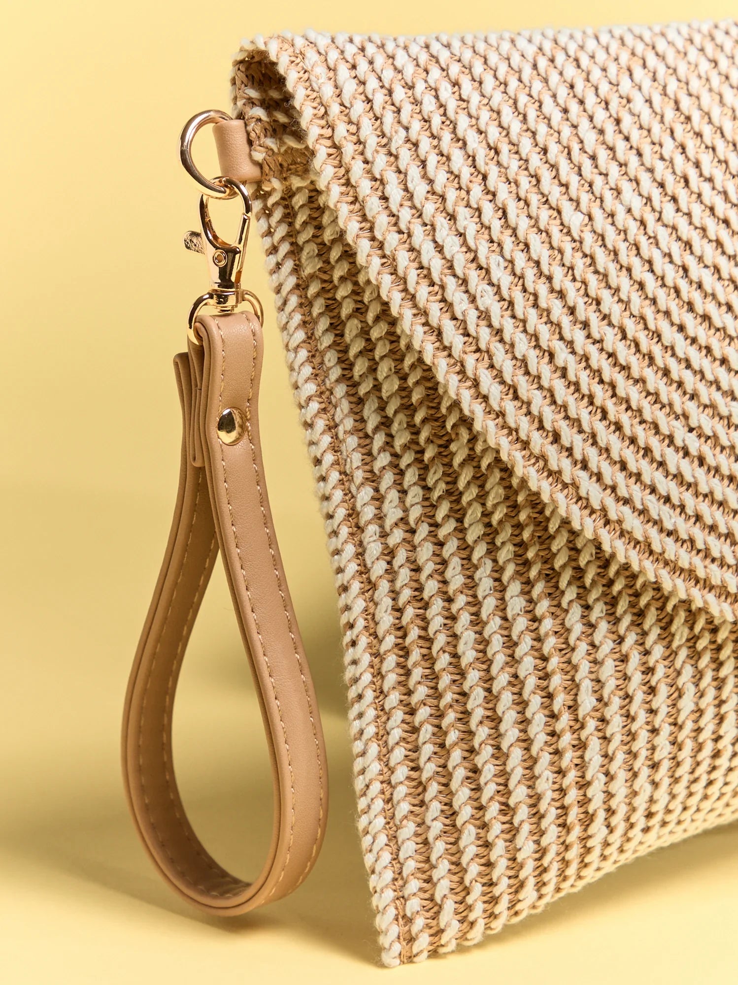 Woven Envelope Crossbody
