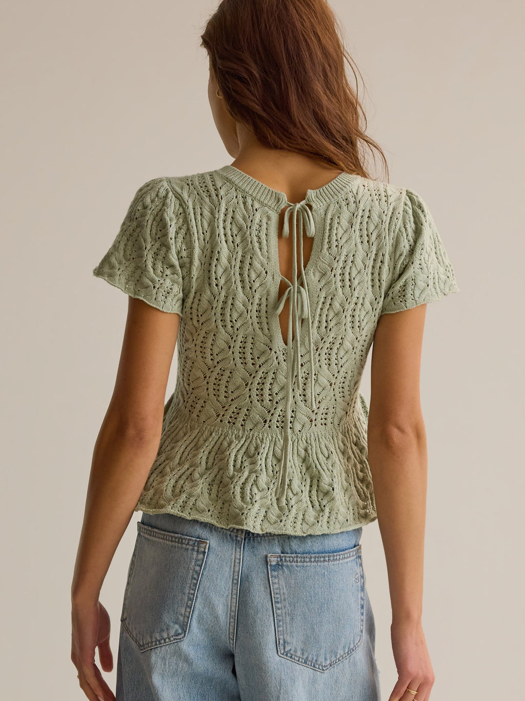 Lexie Pointelle Top
