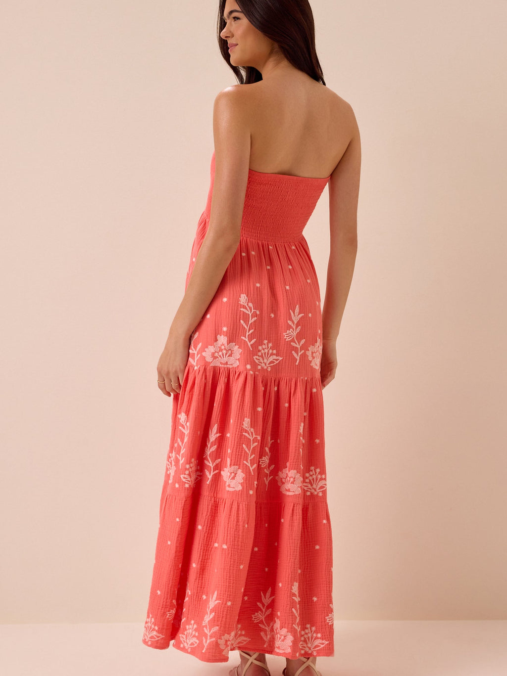 Melanie Strapless Maxi Dress