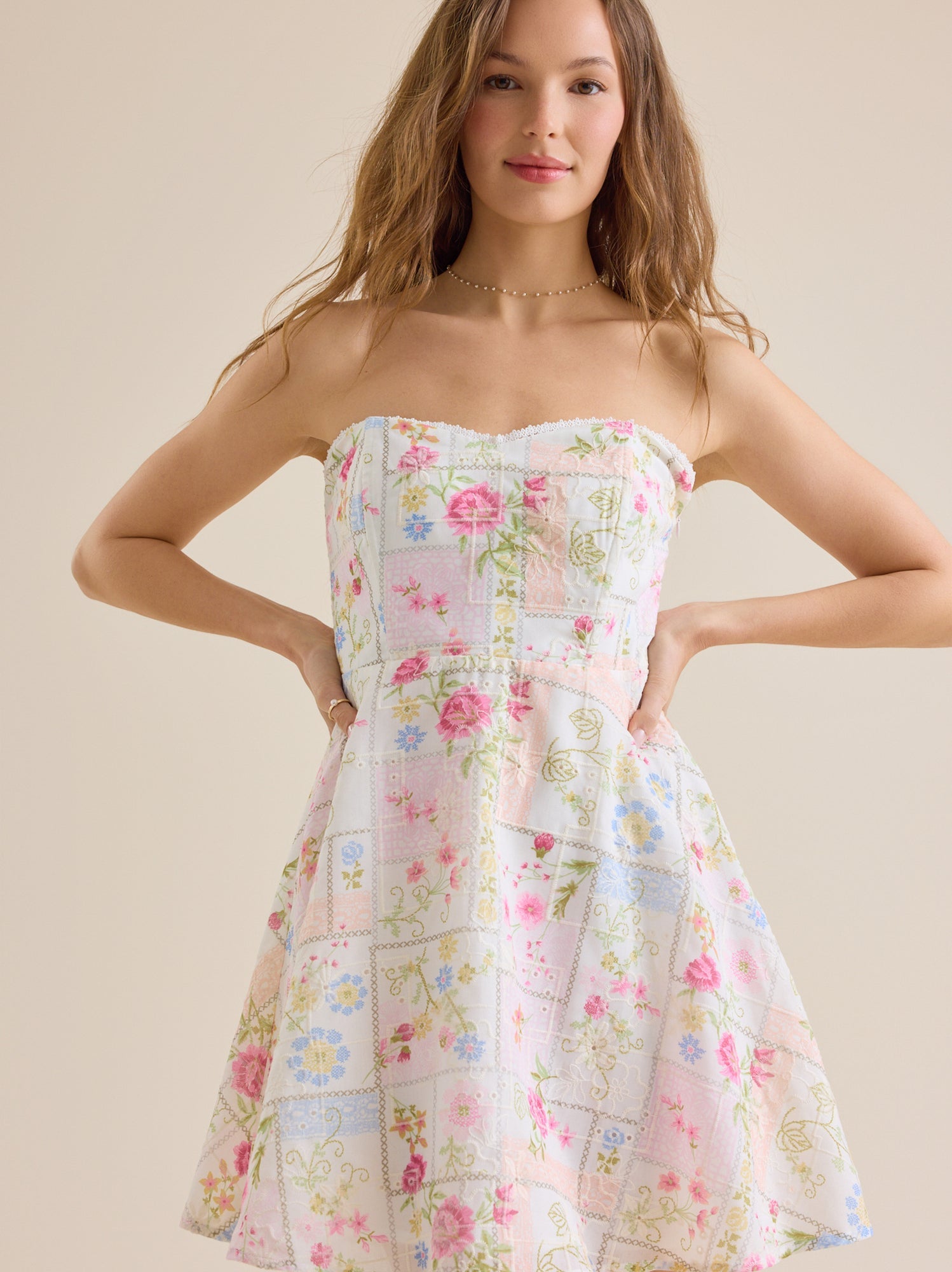 Shanae Floral Mini Dress