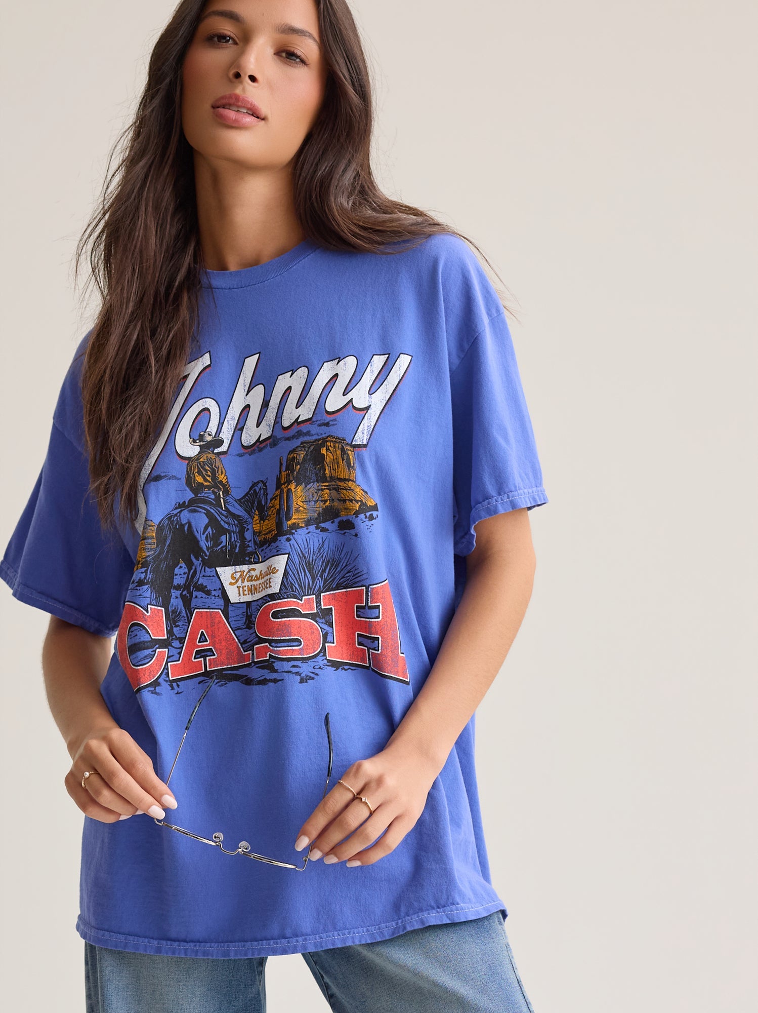 Johnny Cash Oversize Tee