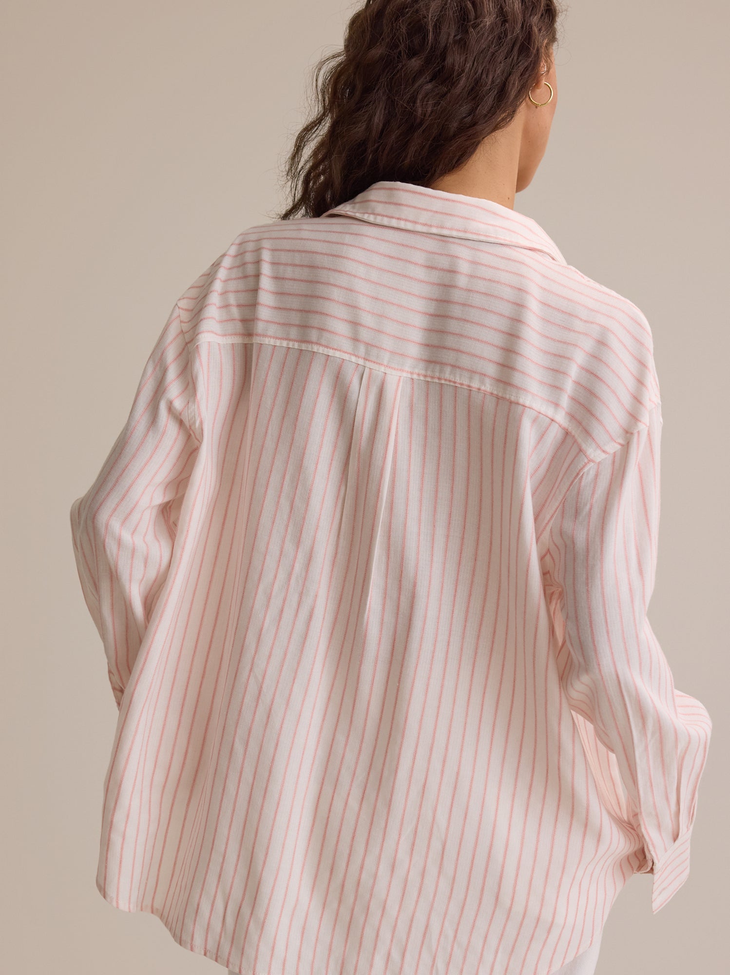 Brandy Button Up Top