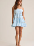 Bambi Eyelet Mini Dress