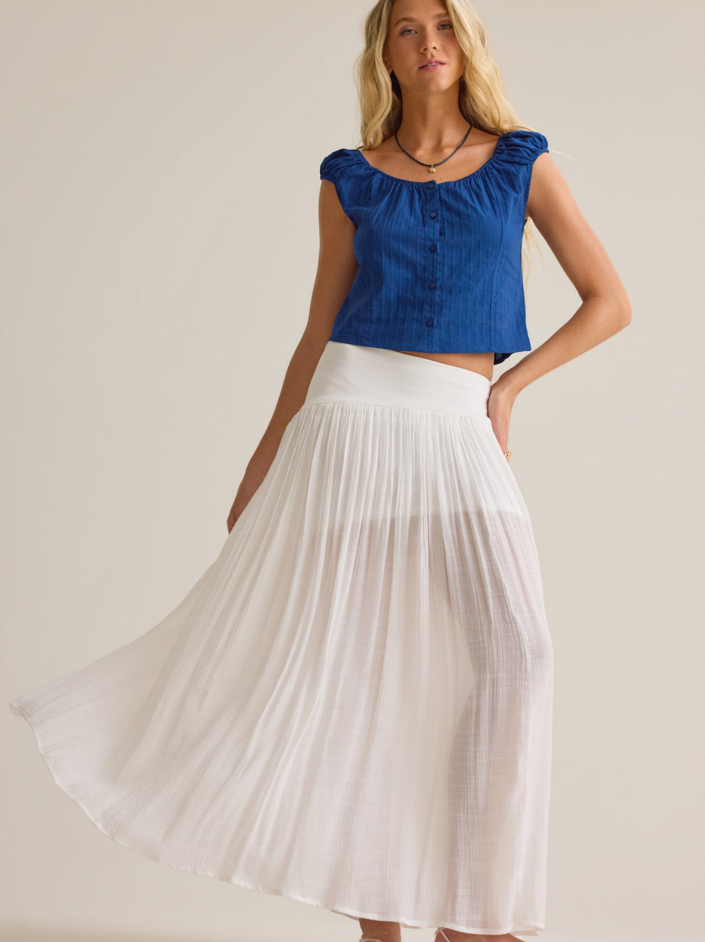 Haven Button Up Top
