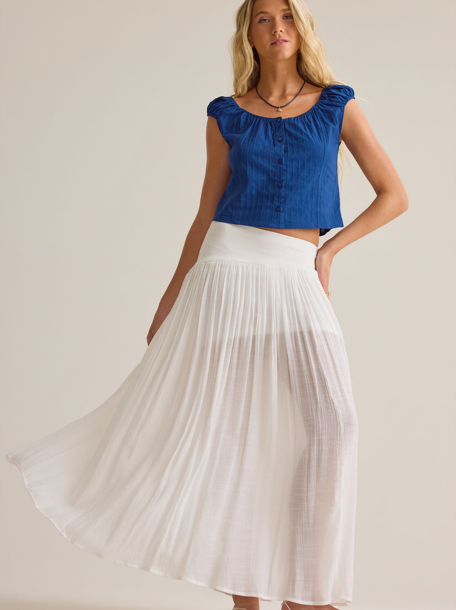 Haven Button Up Top